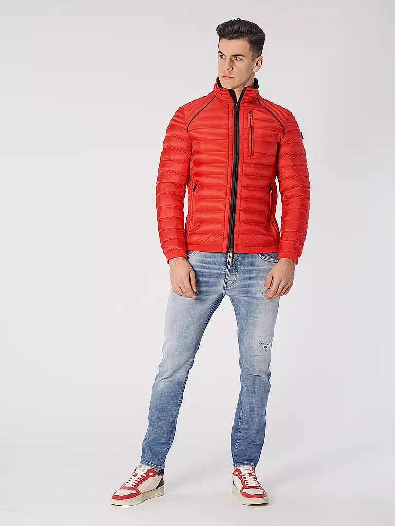 WELLENSTEYN Leichtsteppjacke MOLECULE rot