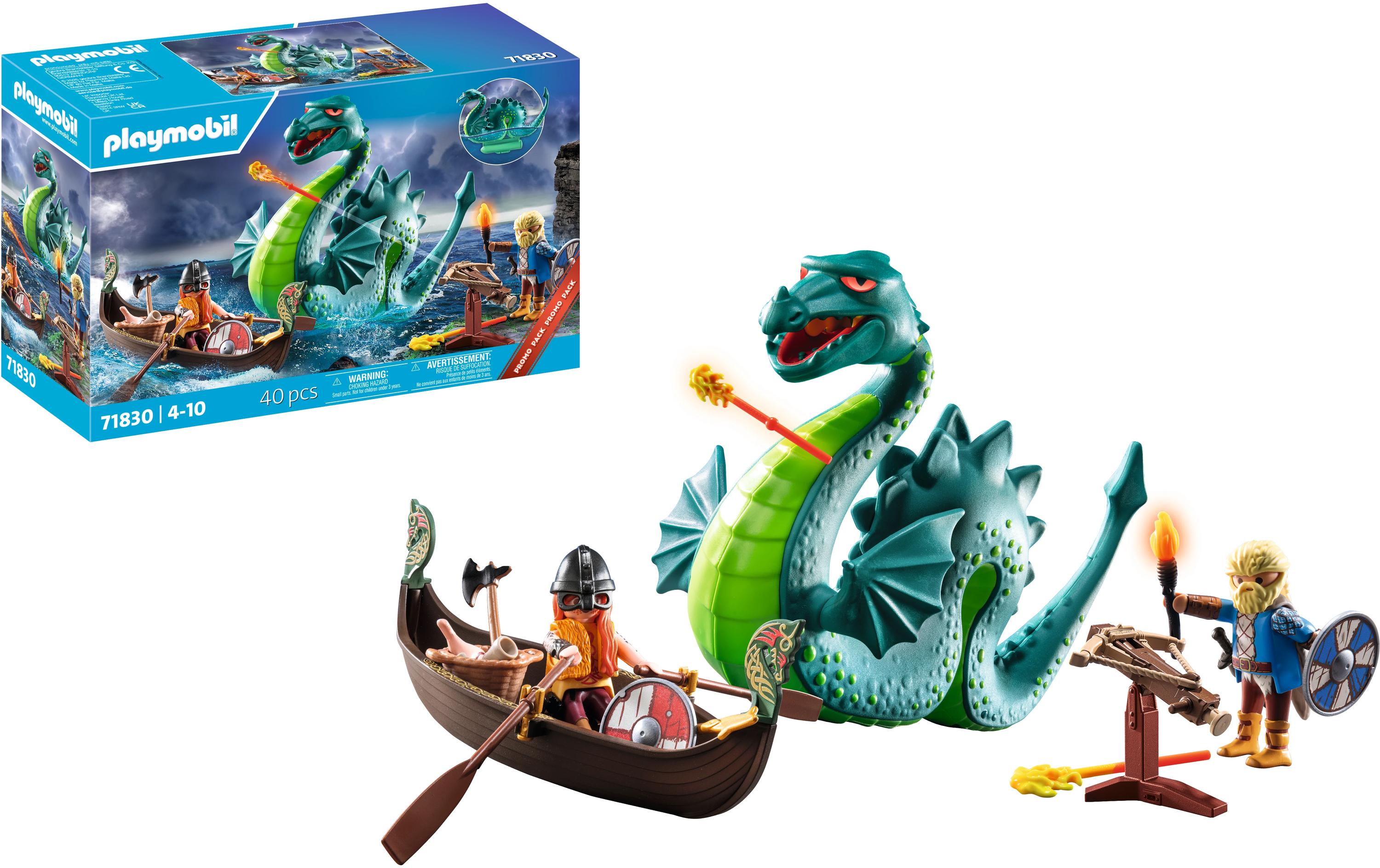Wikinger mit Seeungeheuer 71830Spielfiguren-Set