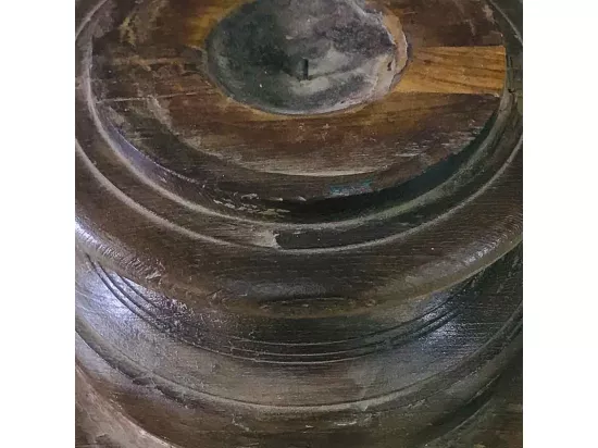 Chandelier en bois 27x23x17h
