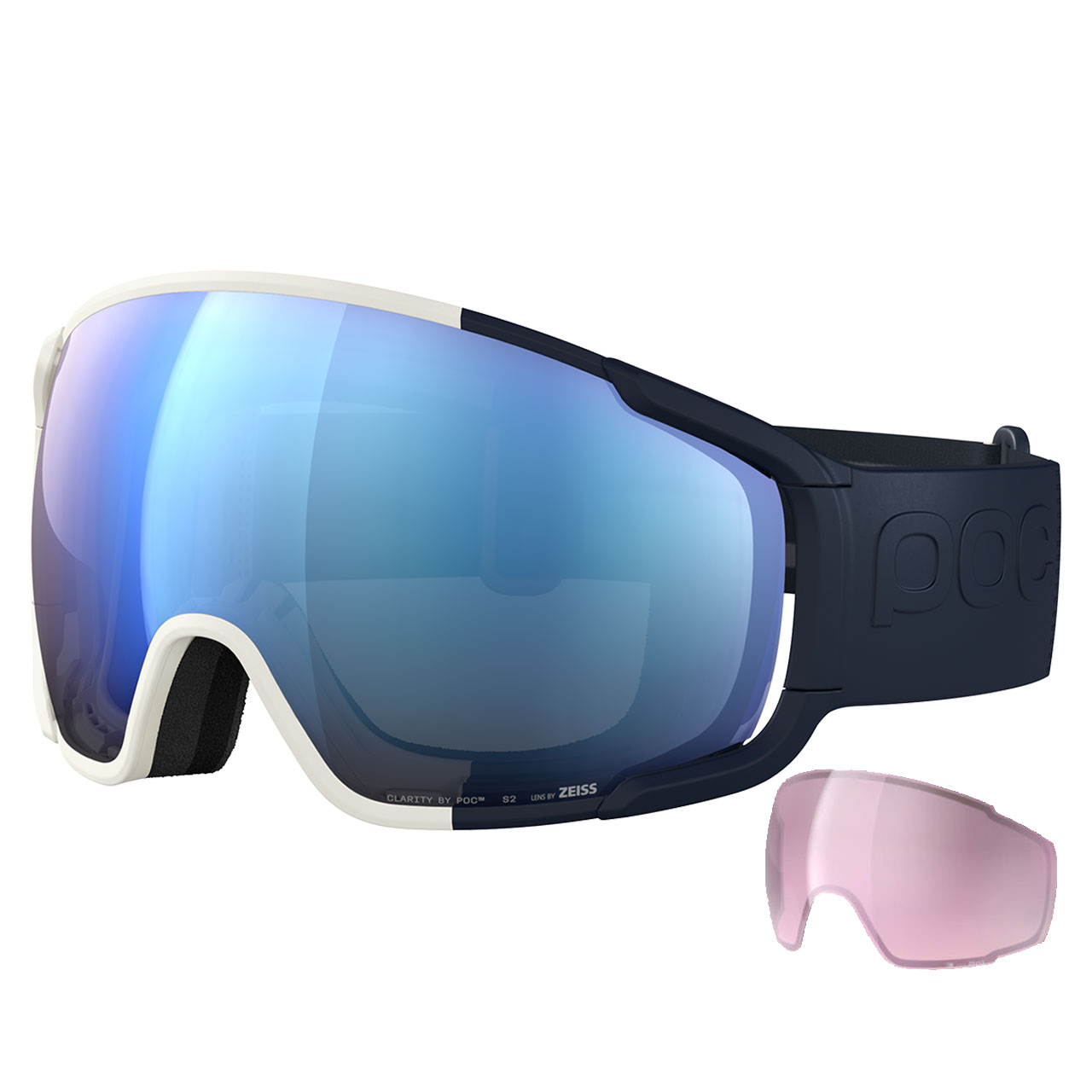 POC Zonula bleu blanc/partly sunny blue   Ersatzscheibe | POC Skibrillen | POC | P | MARKEN | XSPO