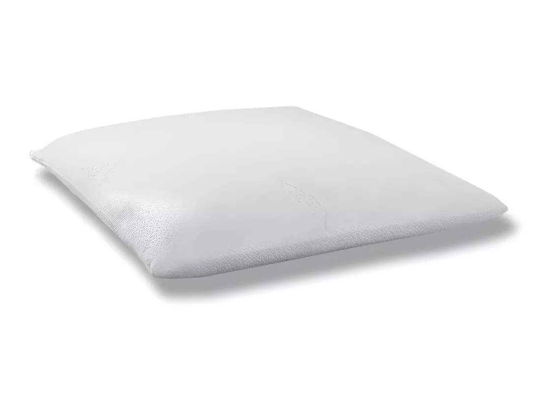 Lot de 2 oreillers DODO ergonomiques à mémoire de forme - 60x60 cm - VEGETAL