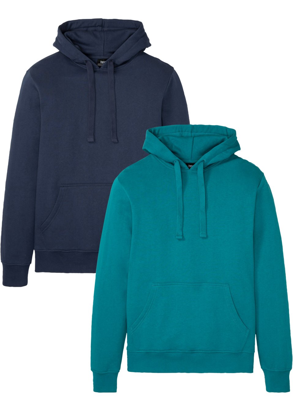 Lot de 2 sweat-shirts à capuche