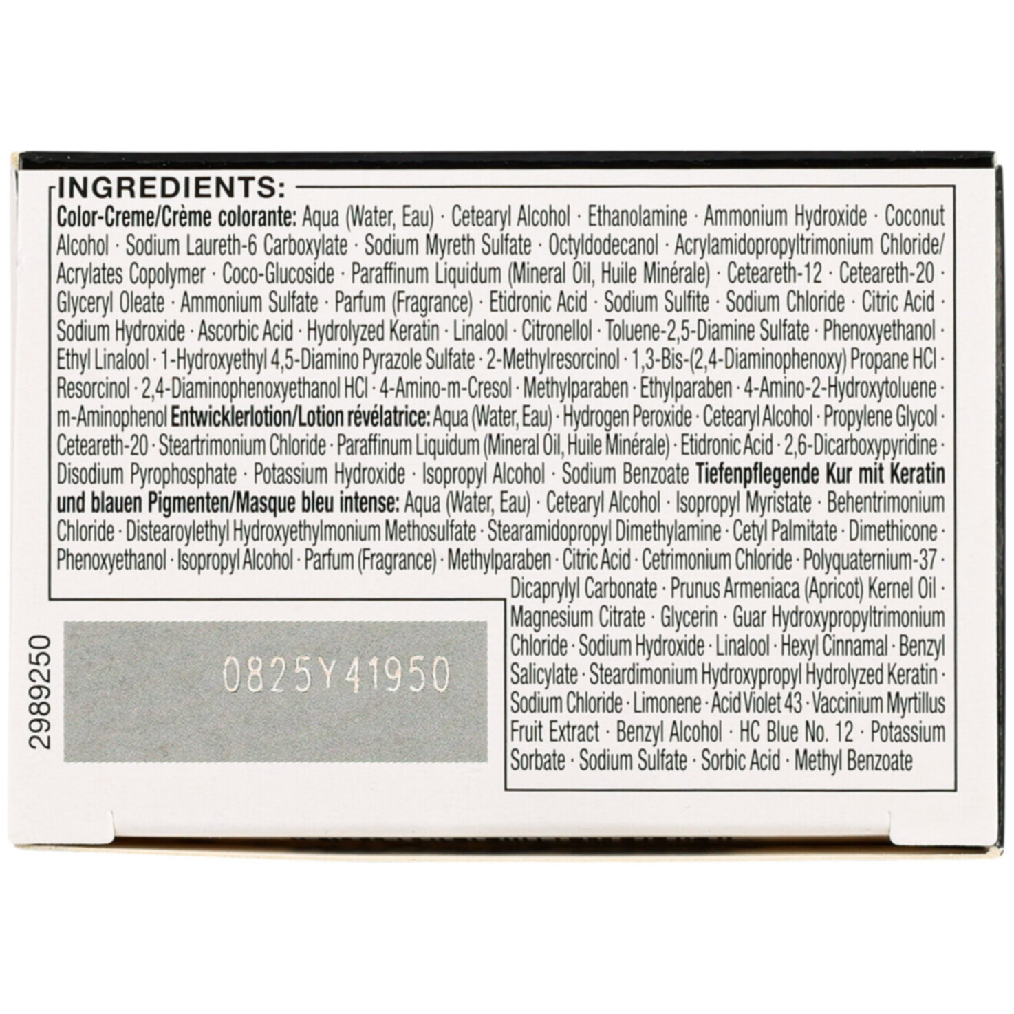 Syoss Permanente Coloration 10_55 Platinum Blond