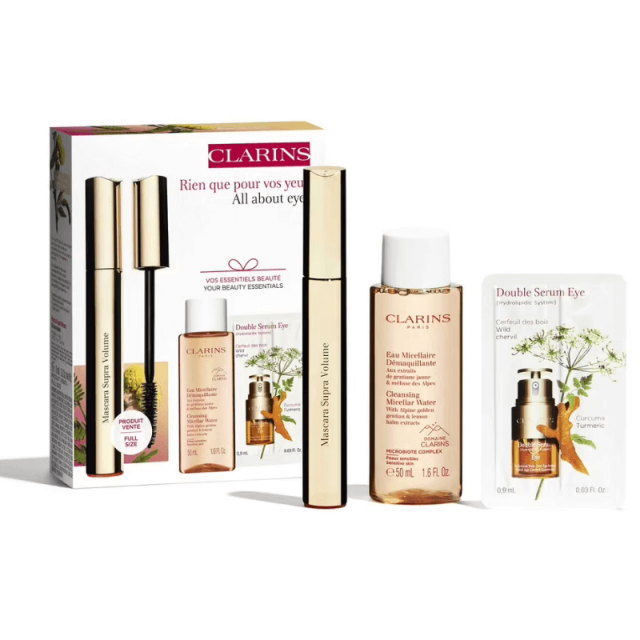 All About Eyes Coffret Mascara Supra Volume CLARINS