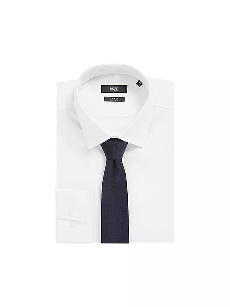 BOSS Krawatte blau