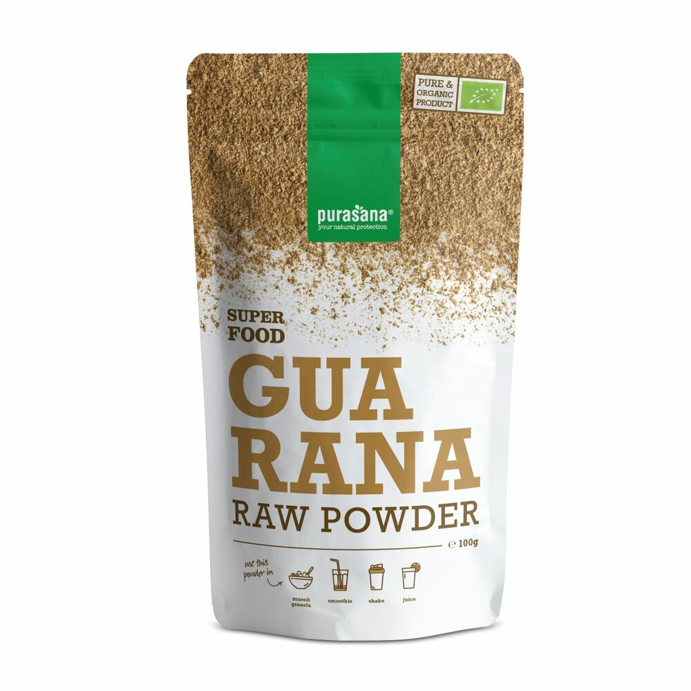 Purasana Superfood Guarana Poeder Bio100 gr