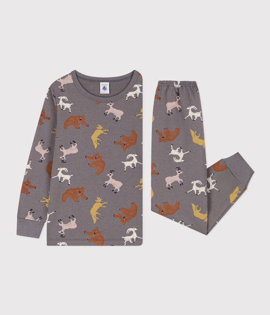Pyjama animaux en molleton enfant