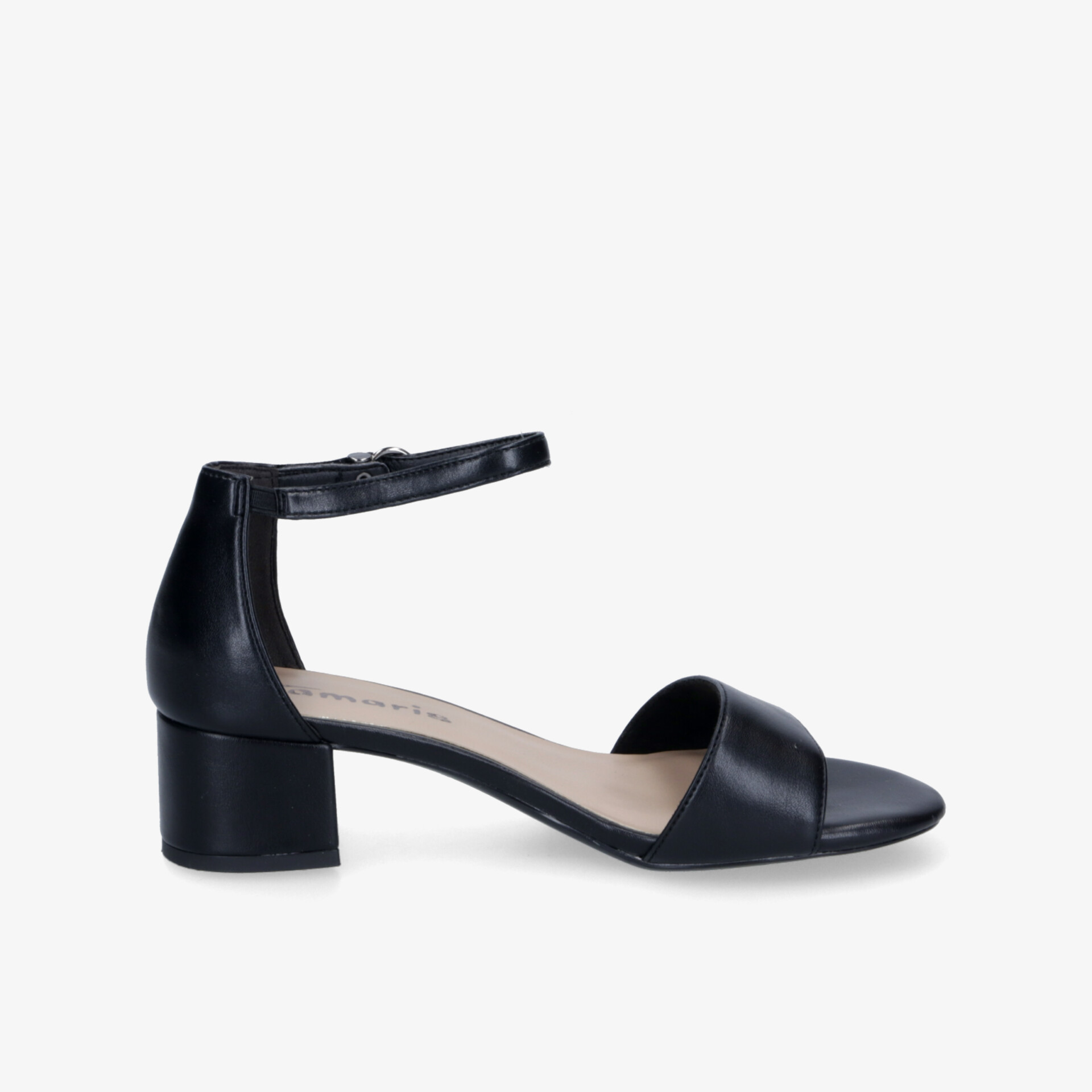 Tamaris Damen Riemchensandalen schwarz