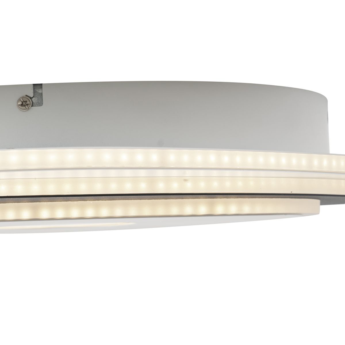 Design plafondlamp wit met donkergrijs organisch incl. LED dimbaar - Taylor