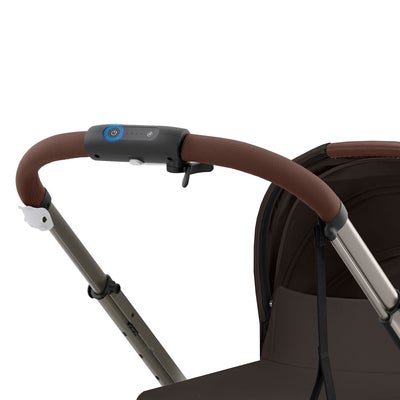 Cybex e-GAZELLE S Sportsvogn, Taupe/Chocolate Brown