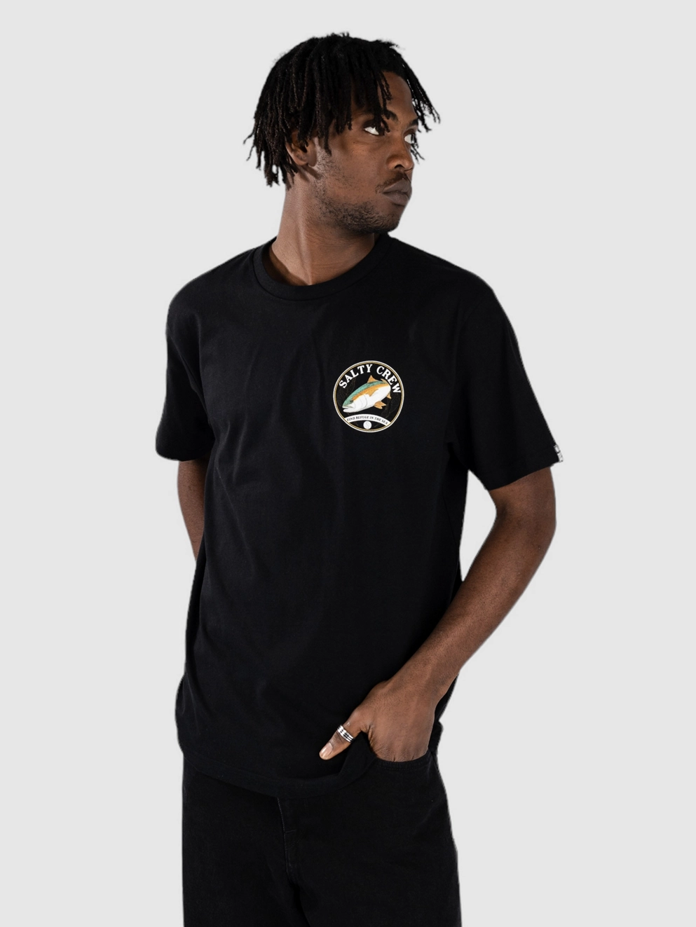 Salty Crew Homeguard Standard T-Shirt black