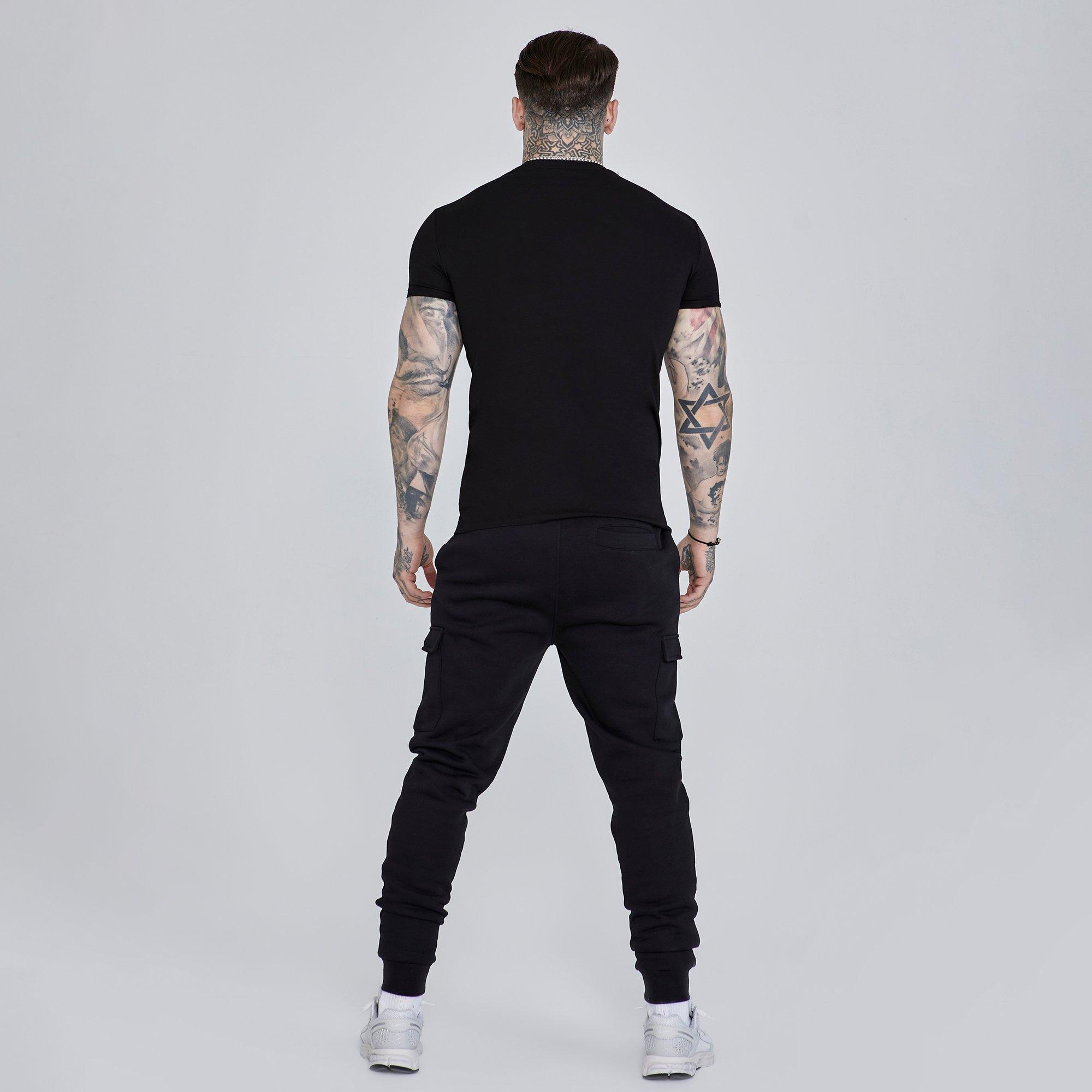 SikSilk Essential Cargo Trousers Mens