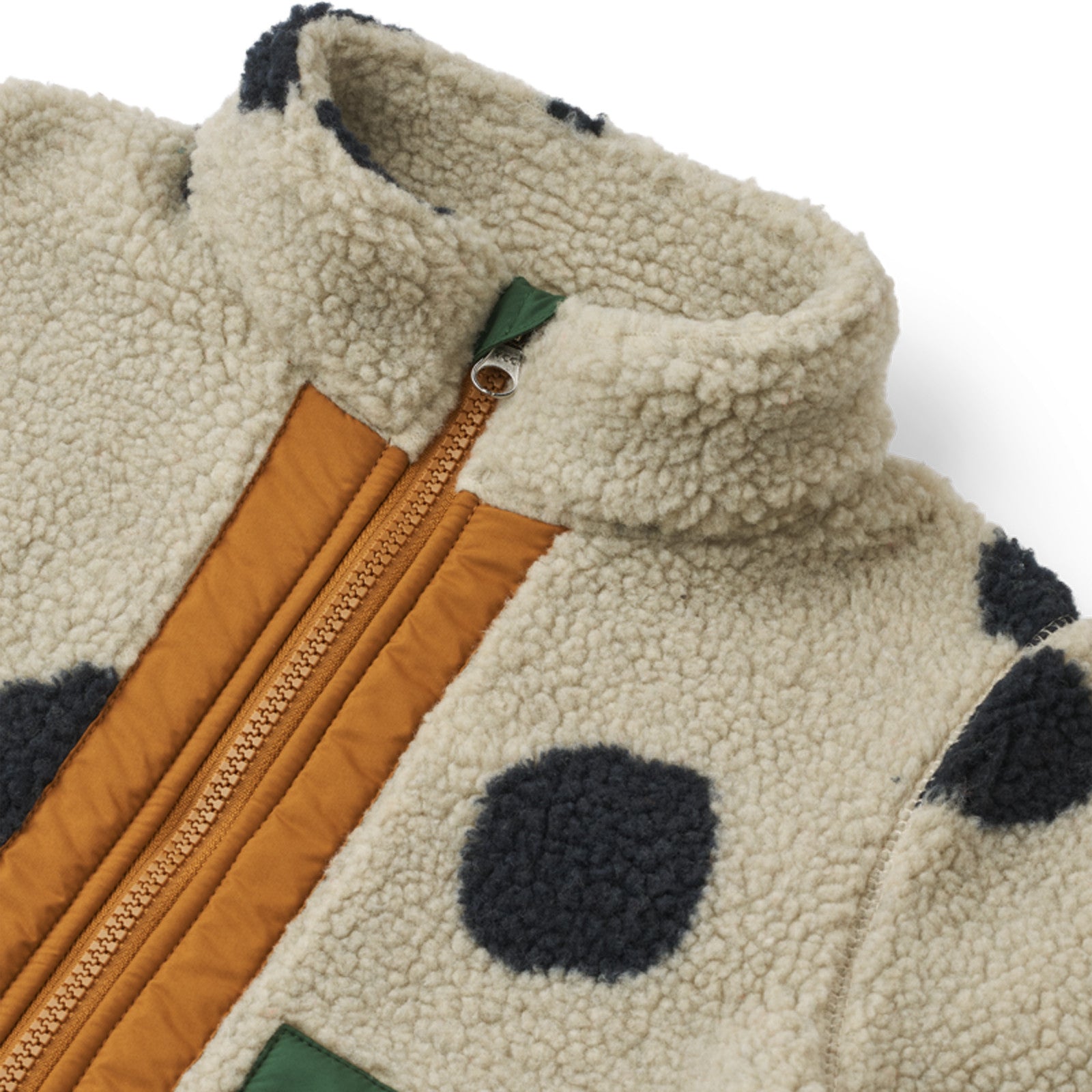 Jacke Noam Pile Spot Dots Mist