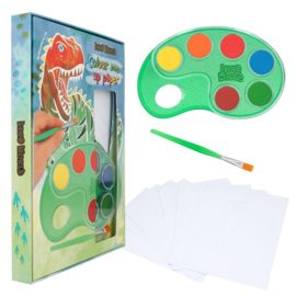 Dino World Colour me up paper