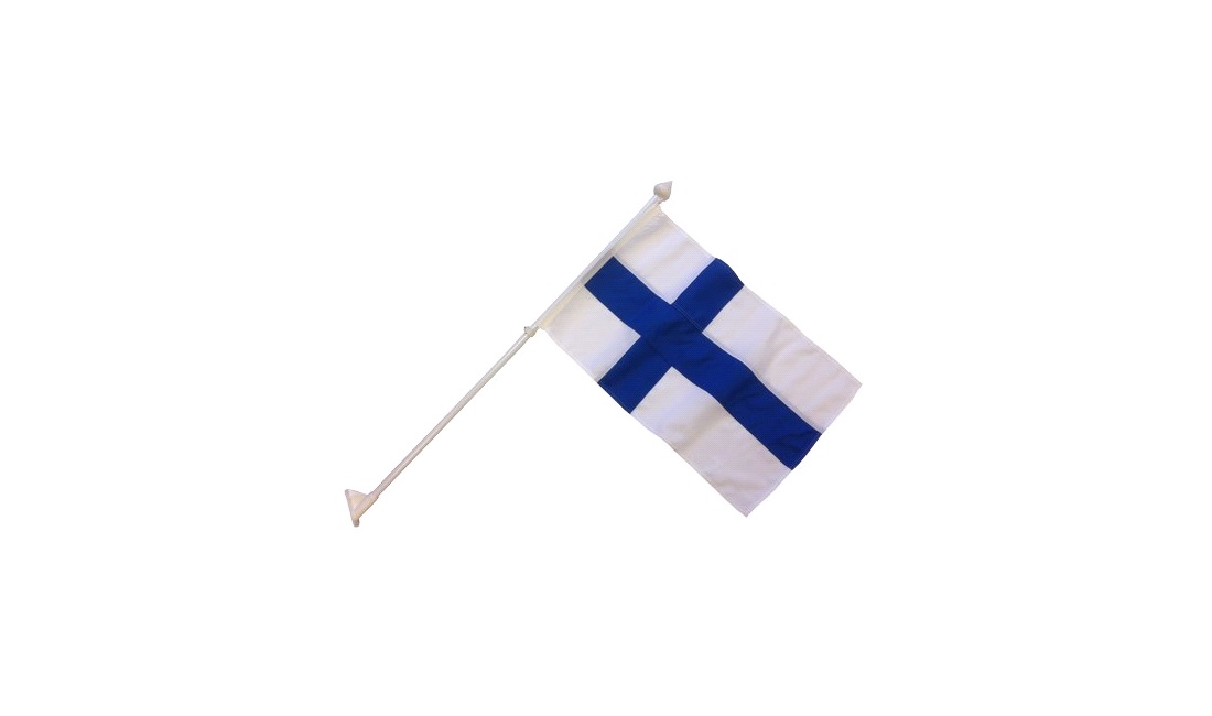 Adela Facadeflagsæt Finland, Flag 70 Cm.