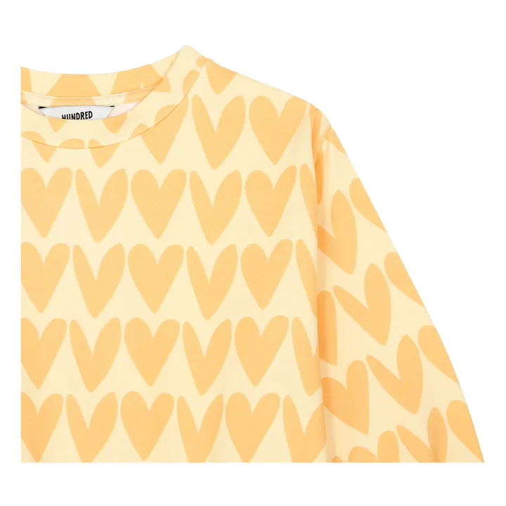 Hundred Pieces Sweat Coton Elasthane | Jaune pâle