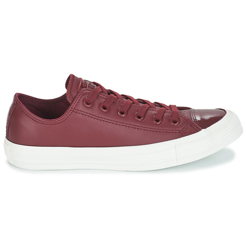Converse - CHUCK TAYLOR ALL STAR LEATHER OX - Bordeaux