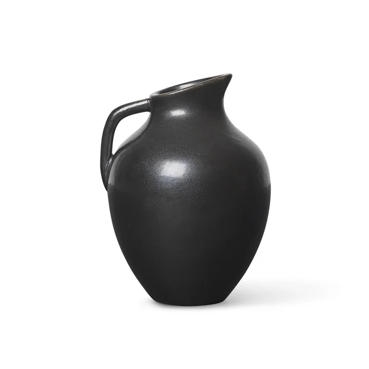 Ferm Living - Ary Mini Vase, H 10 cm, charcoal