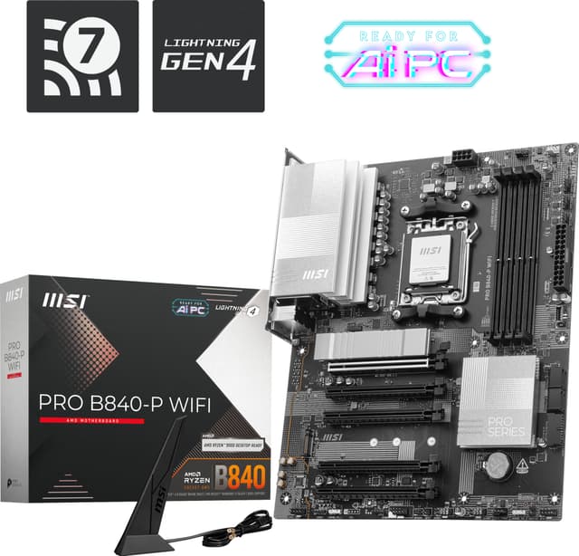MSI PRO B840-P WIFI bundkort