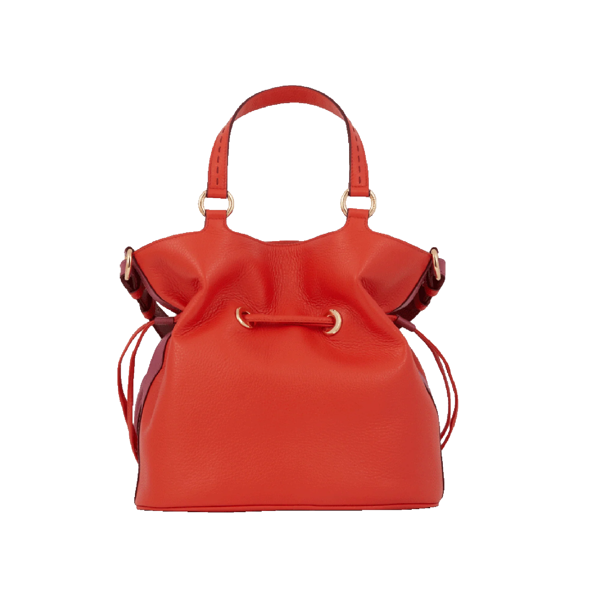 Sac seau S Premier Flirt de Lancel-MULTICO CITROUILLE