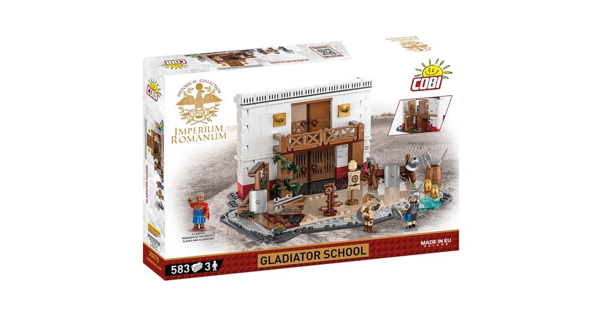 COBIImperium Romanum - Gladiatorenschool Constructiespeelgoed