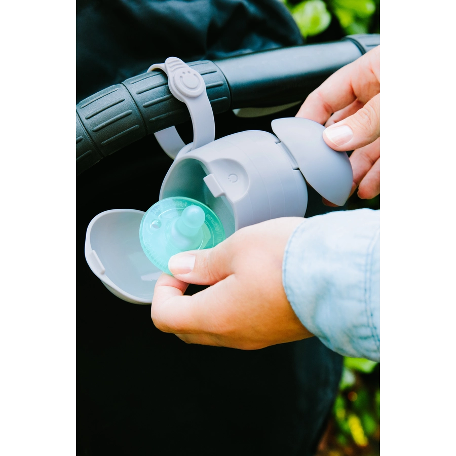 ubbi® Schnullerhalter, grau
