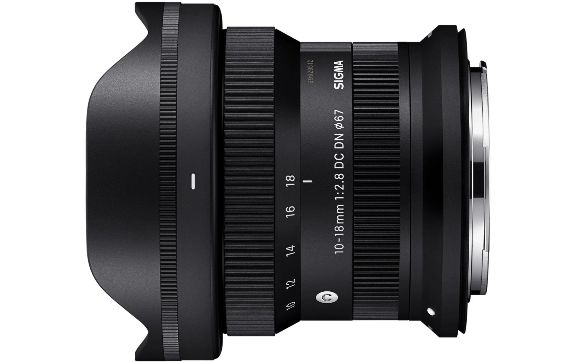 Zoomobjektiv 10-18 mm F2.8 DC DN C Canon RF<br>Ultra-Weitwinkel-Zoom für APS-C Kameras
