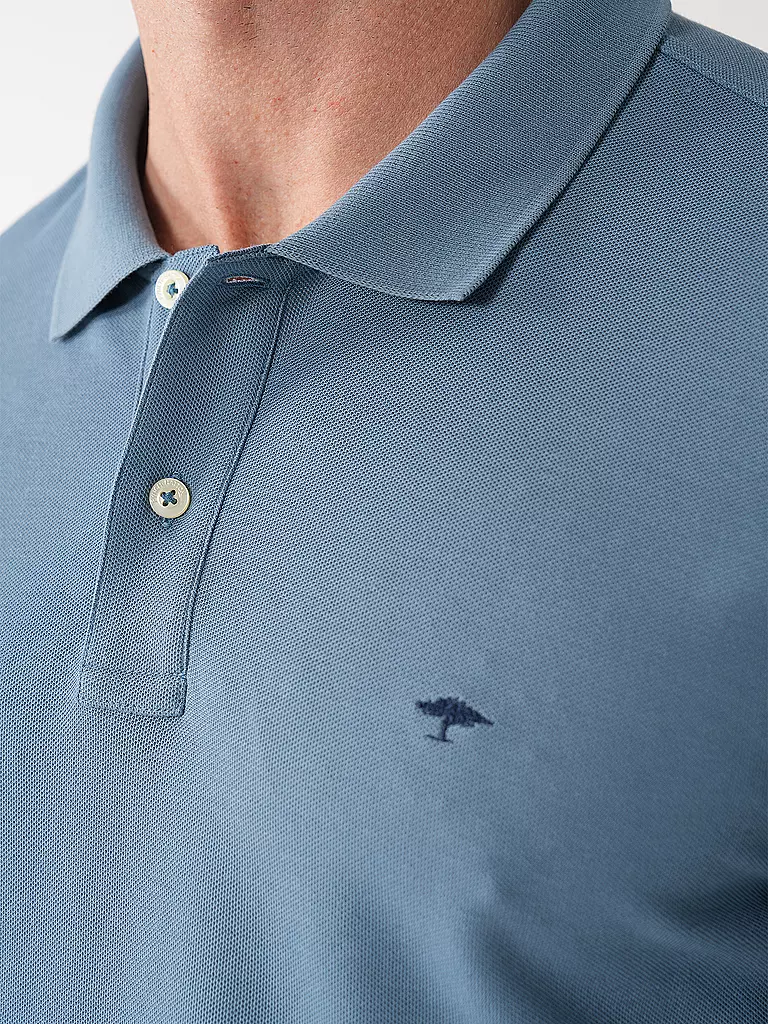 FYNCH HATTON Poloshirt hellblau