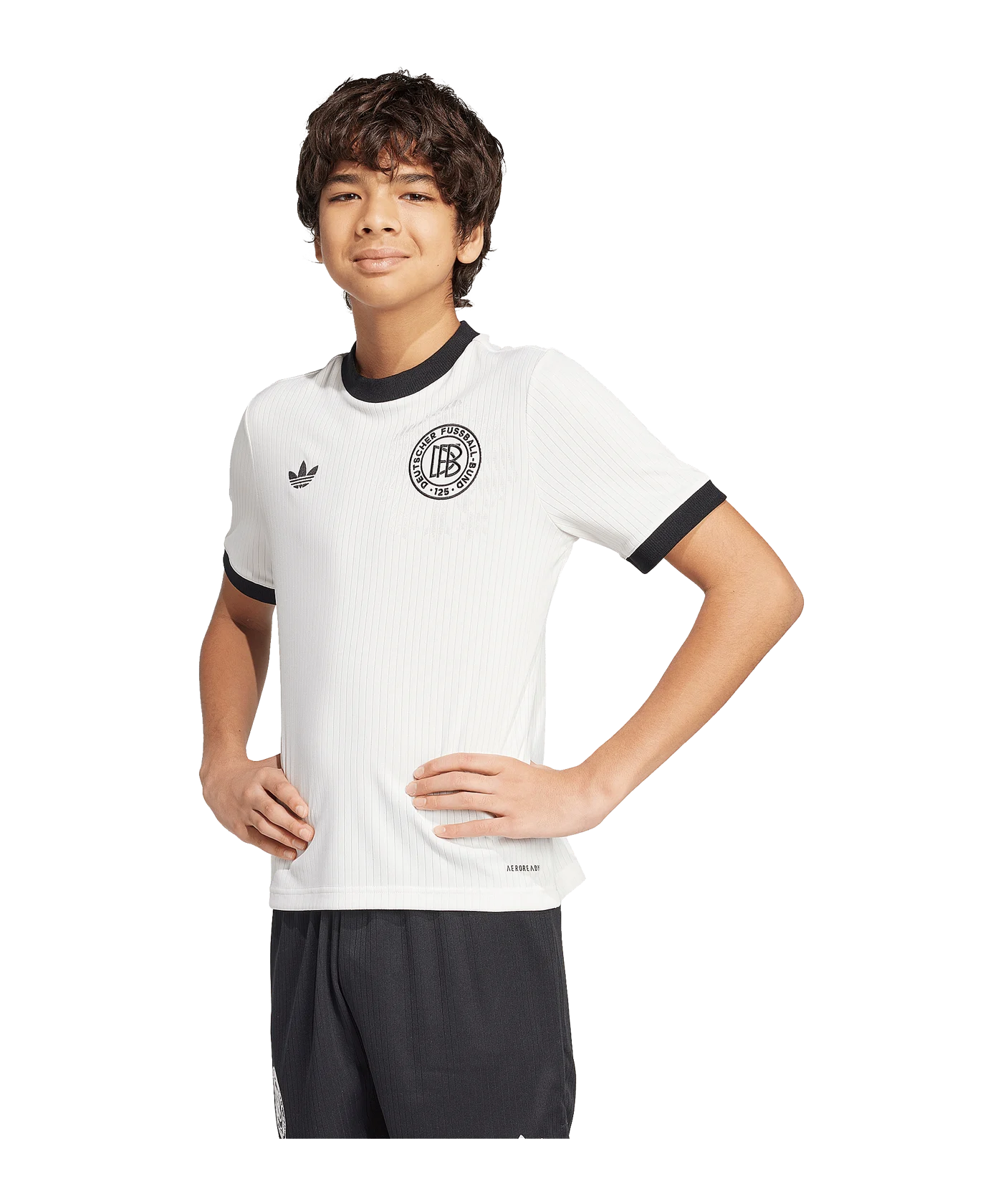 adidas Deutschland 125th Anniversary Trikot Kids Weiß