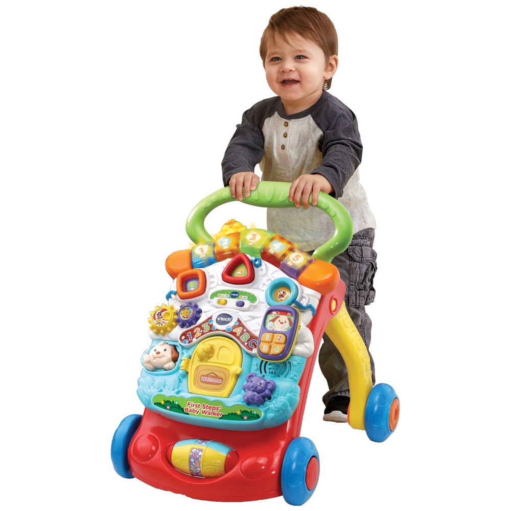 VTech First Steps Babywalker Rot