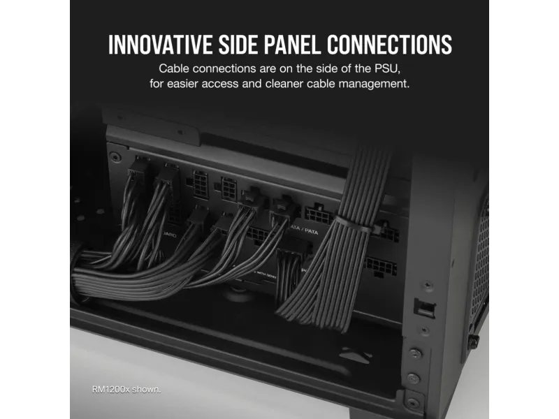 CORSAIR | RM750x Shift - Strømforsyning (intern) - ATX12V / EPS12V - 80 PLUS Gold - AC 100-240 V - 750 Watt - Europa