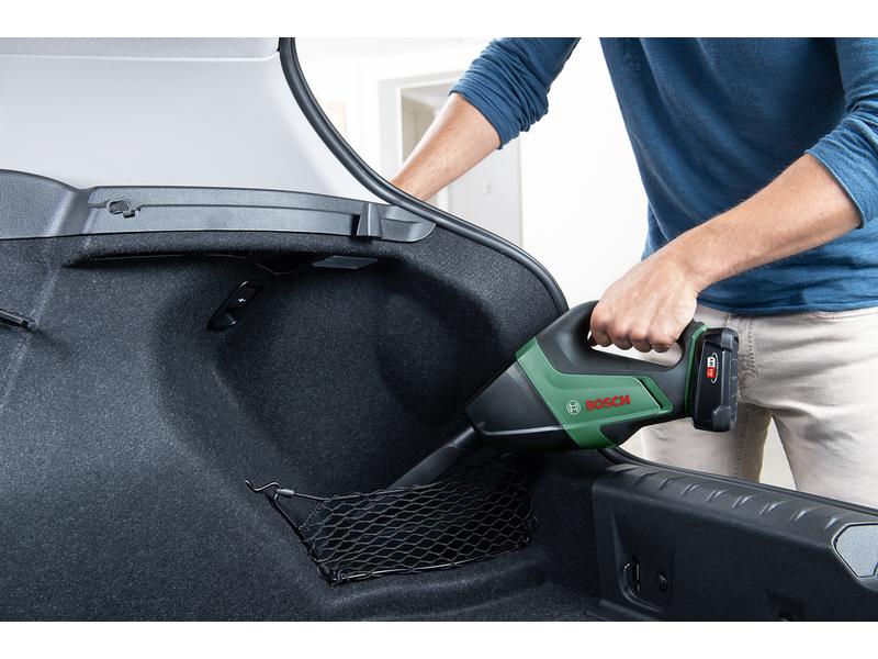 Bosch Akku-Handsauger UniversalVac 18 Kit Grün/Schwarz Akku-Handstaubsauger mit hoher Saugleistung