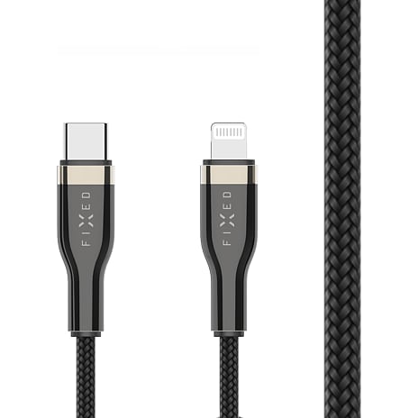 Fixed USB-C/Lightning kabel 0,5 meter - 50 cm