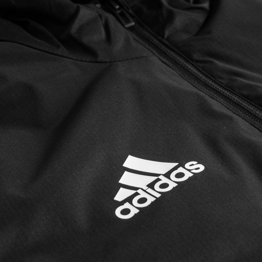 adidas Manteau d'Hiver Condivo 18 - Noir/Blanc Enfant