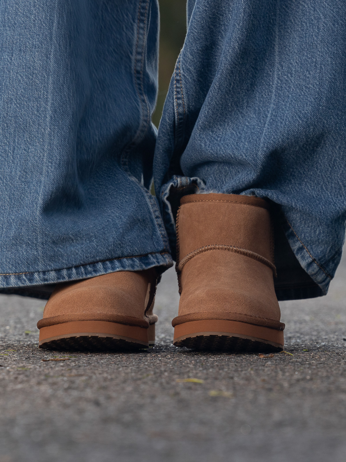 Nadigo Sheepskin Mid Camel - Trapes Sko