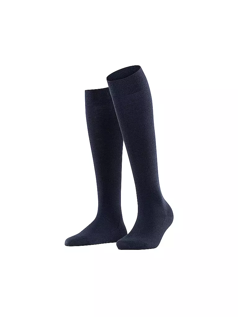 FALKE Kniestrümpfe dark navy dunkelblau