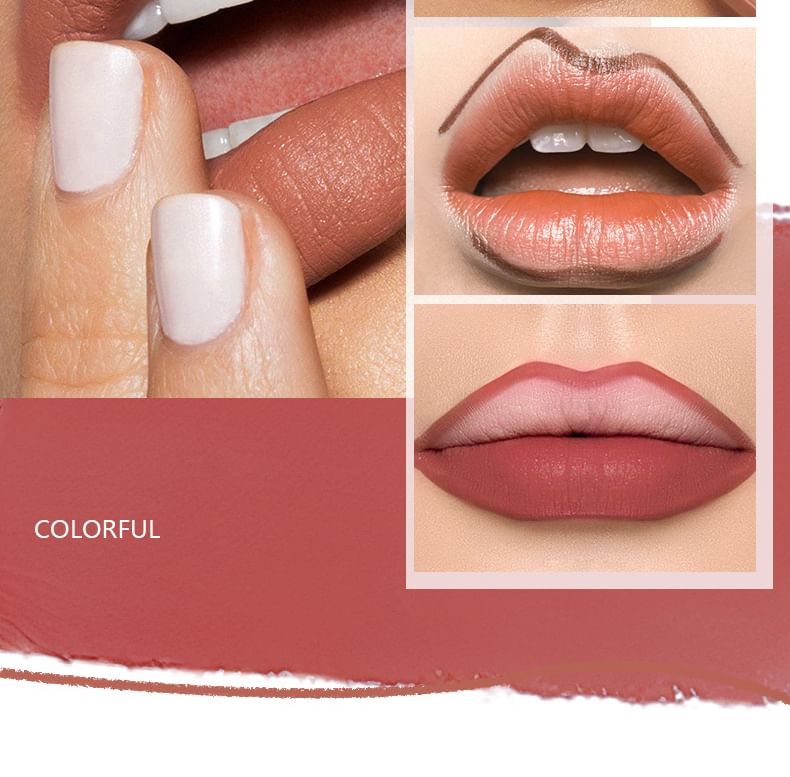 Pudaier - Matte Lippie Pencil - 12 kleuren