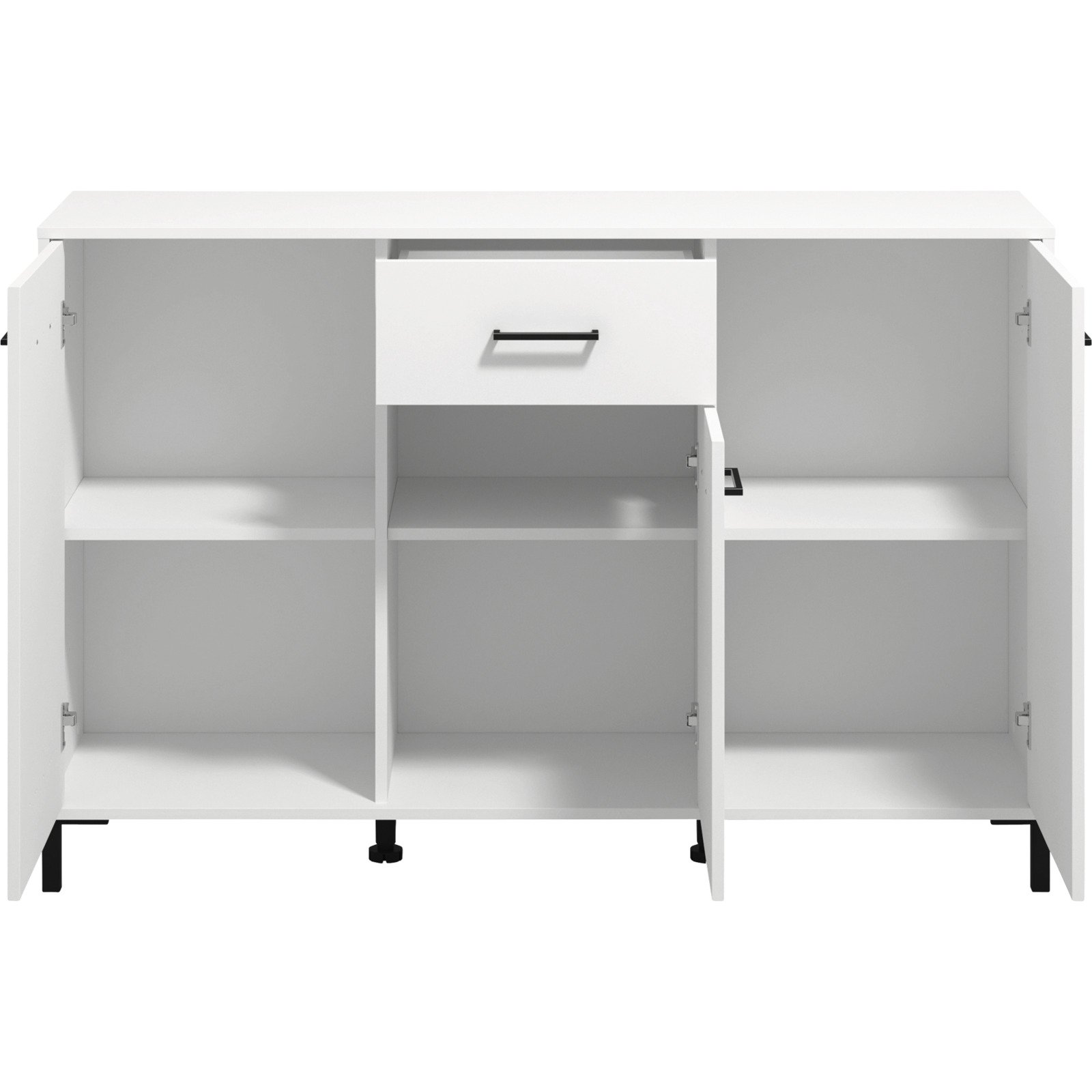 Kommode Vienna, Dekor weiss, 138 x 90 x 40 cm