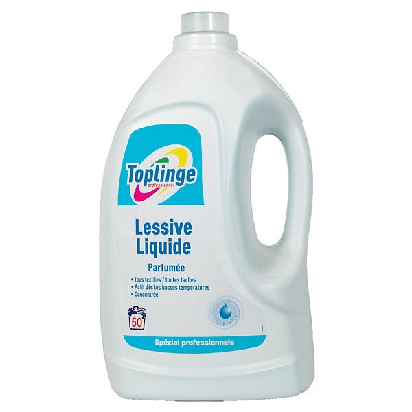 Lessive liquide concentrée économique Toplinge 50 lavages
