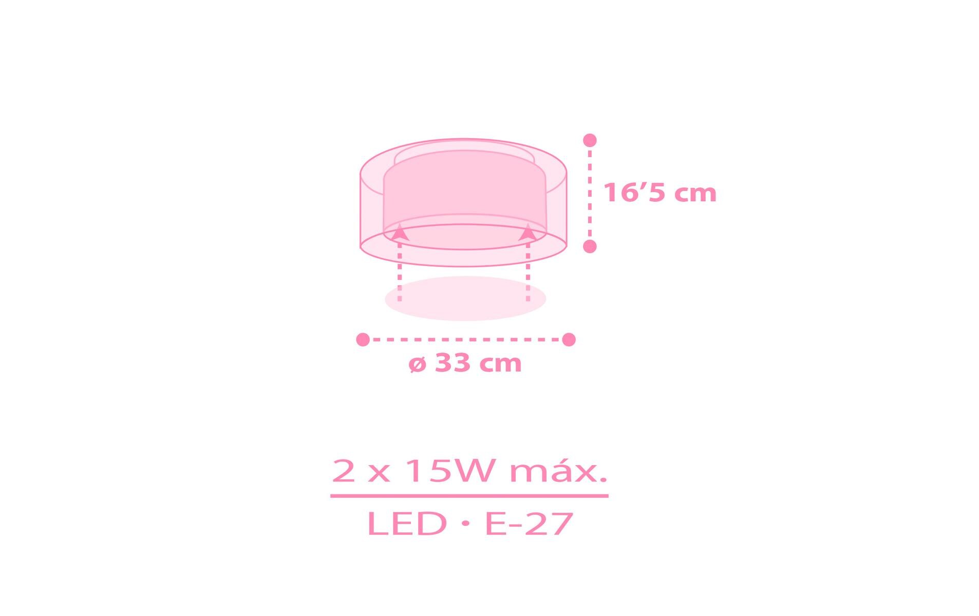 Deckenlampe UnicornsDeckenleuchte für Kinderzimmer
