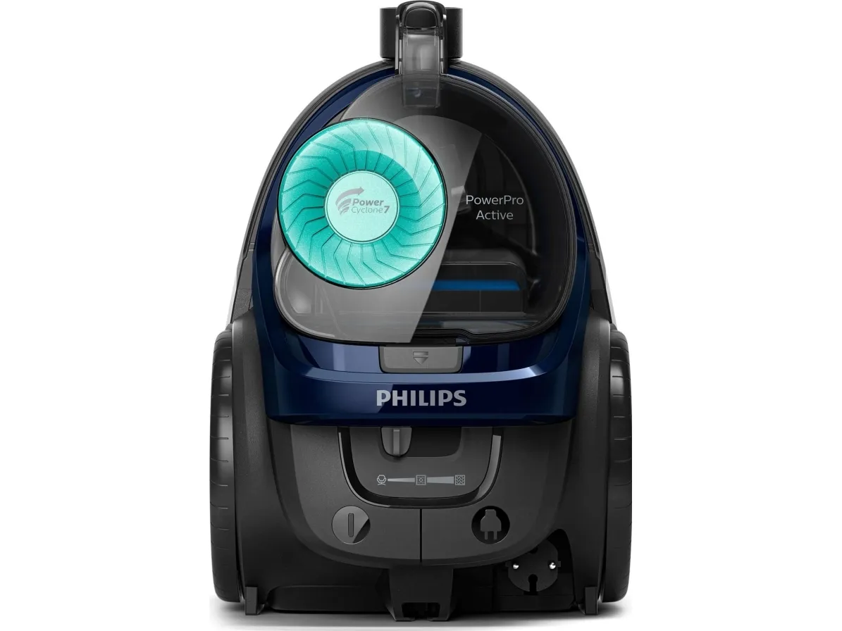 Philips PowerPro Active FC9556 - Støvsuger - beholder - uden pose - louros-blå