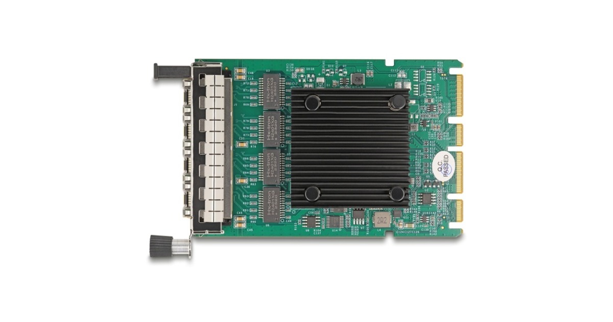 DeLOCKOCP 3.0 Card to 4 x RJ45 Gigabit LAN netwerkadapter
