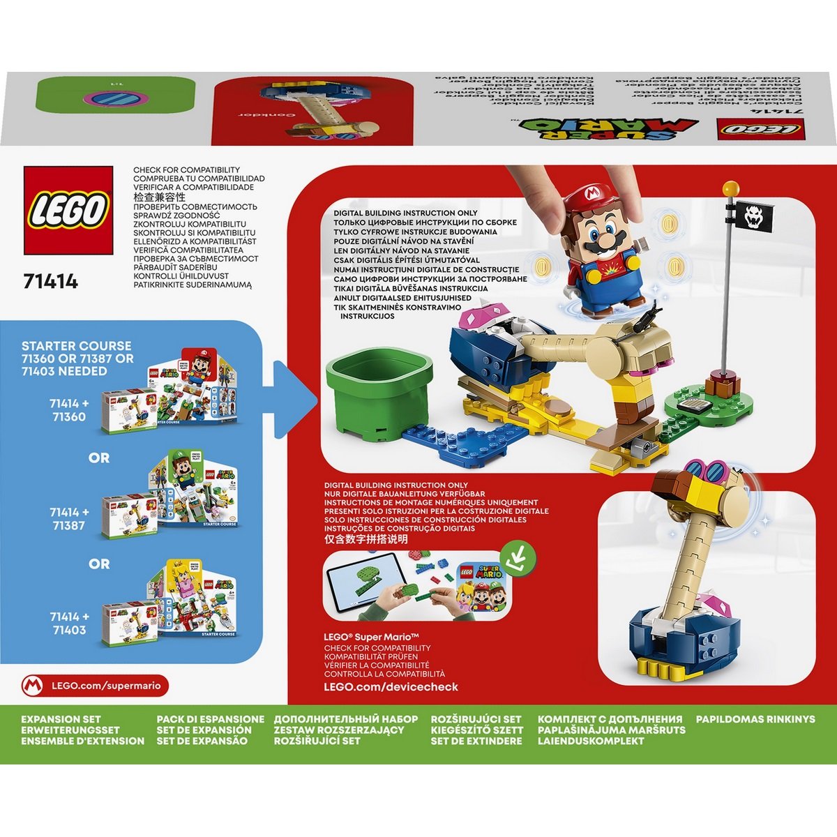 Ensemble d'extension Le casse-tête de Pico Condor Lego Super mario 71414