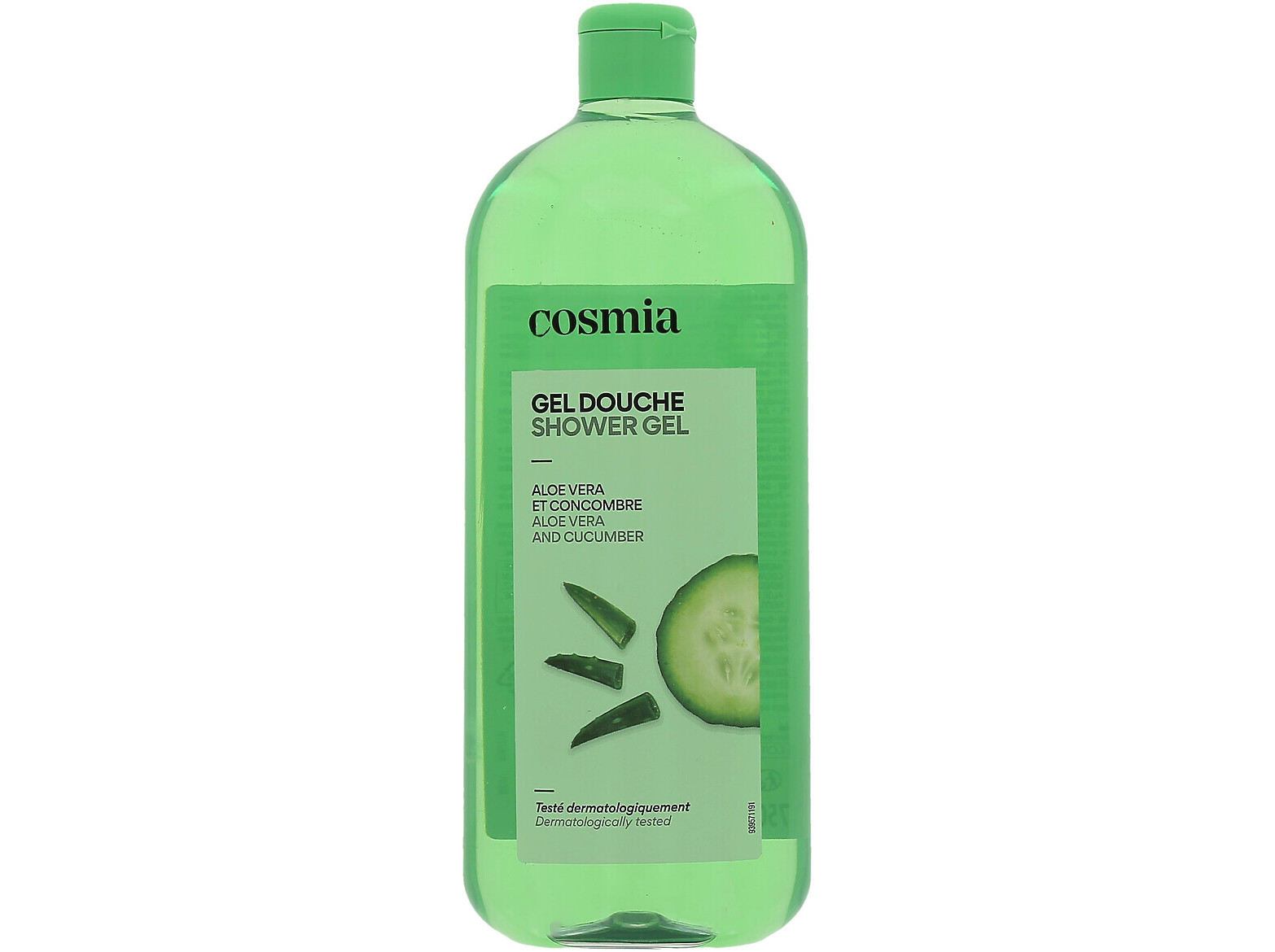 GEL BANHO COSMIA ALOÉ VERA E PEPINO 750ML