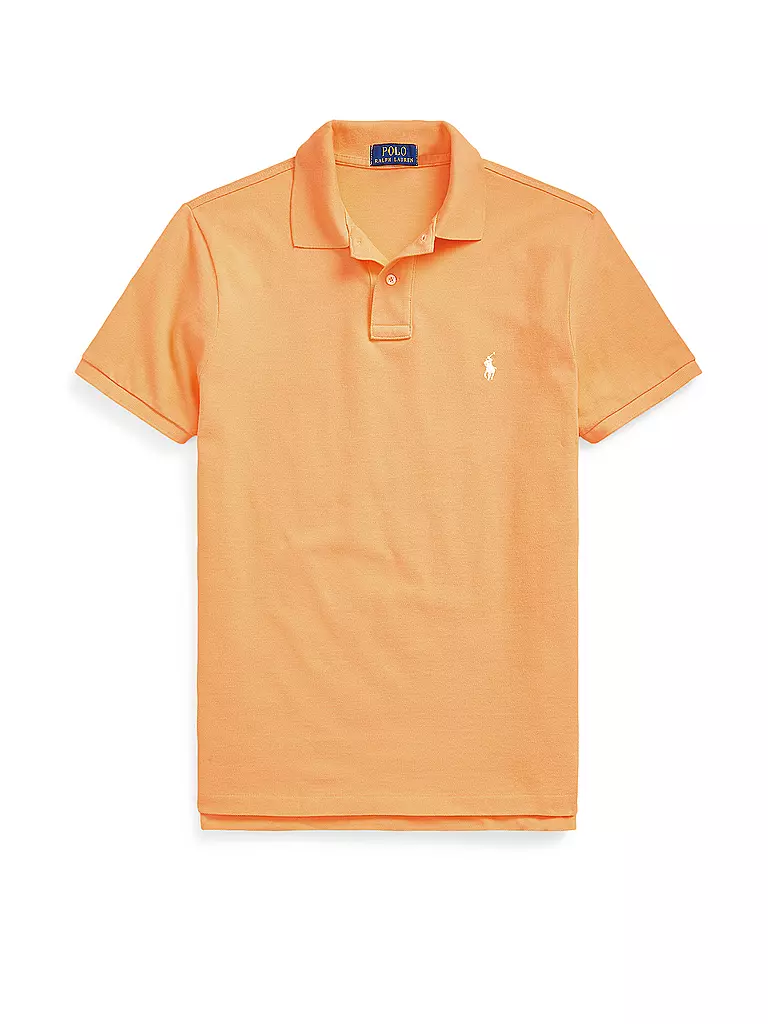 POLO RALPH LAUREN Poloshirt Custom Slim Fit orange