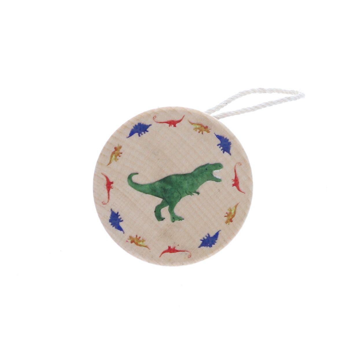 Yoyo en bois dinosaures Mercredi et Patati
