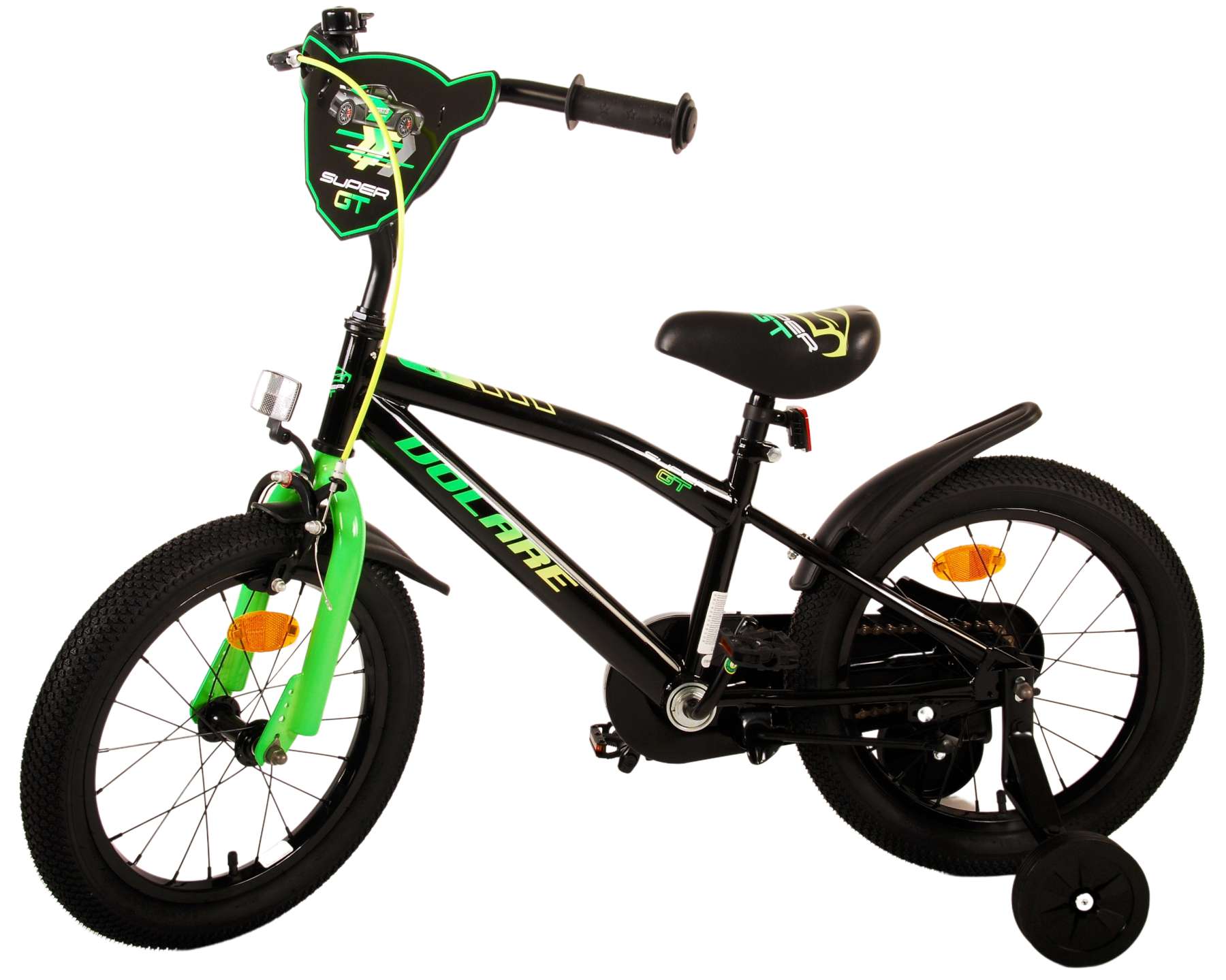 TPFSports Super GT Kinderfahrrad - Jungen - 16 Zoll - Rücktritt + Handbremse - Blau