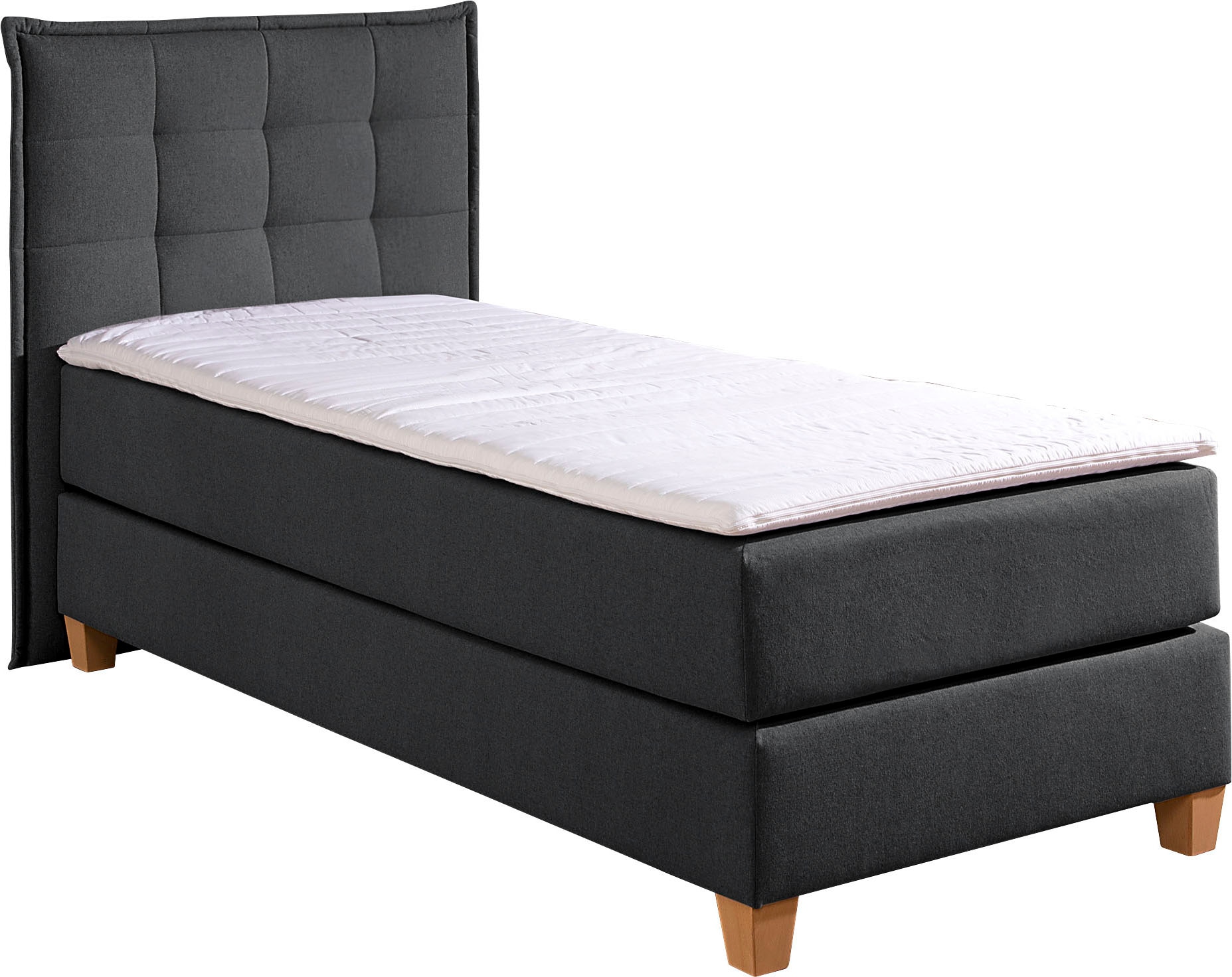 Home affaire Boxspringbett inklusive Komfortschaum-Topper