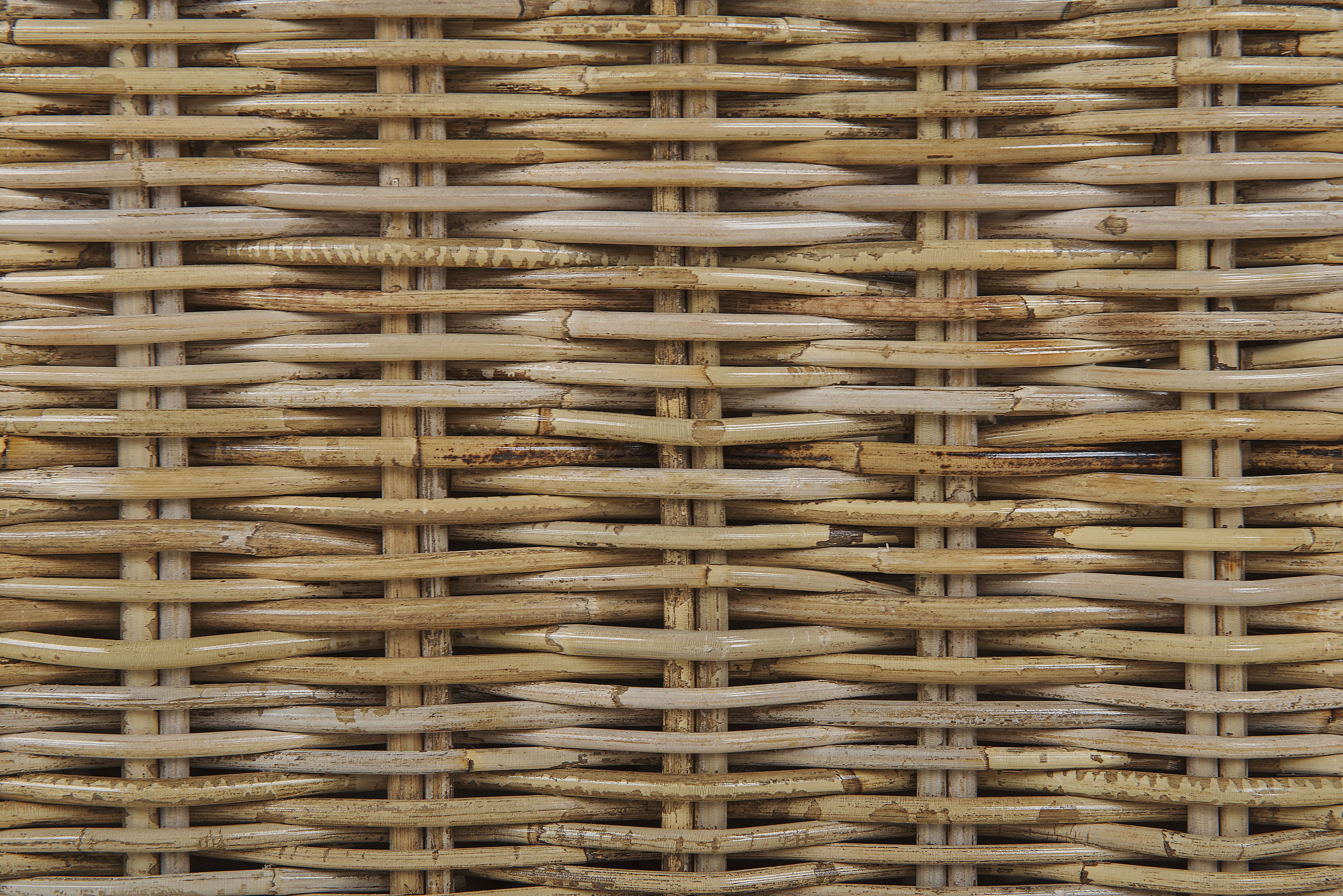 Tuin loungebank 2-zits ARDEA Rotan Lichtbruin