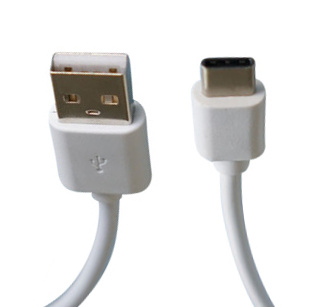 Ladekabel USB auf USB-C 2 m weiss